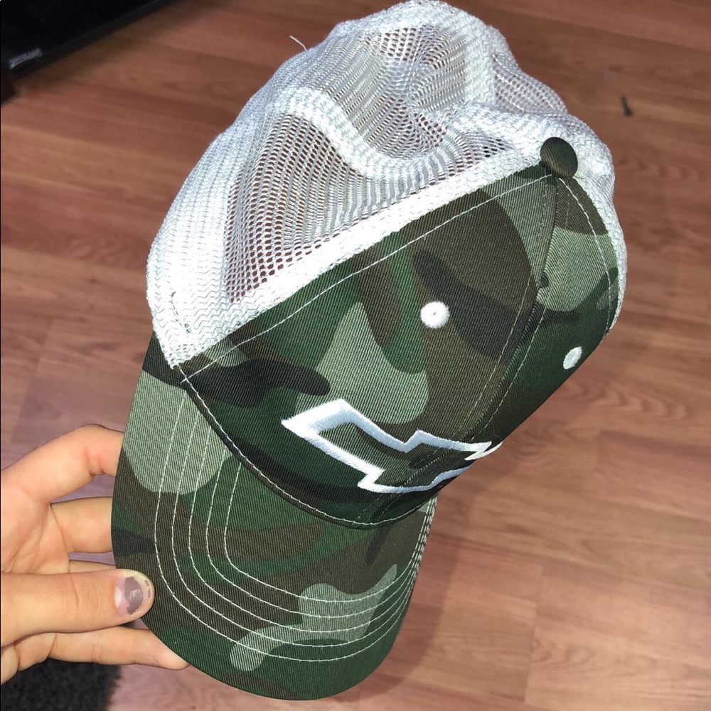 girls camo chevy hat
